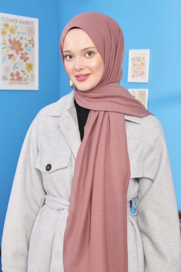 Gül Kurusu Harmoni Şal - 1