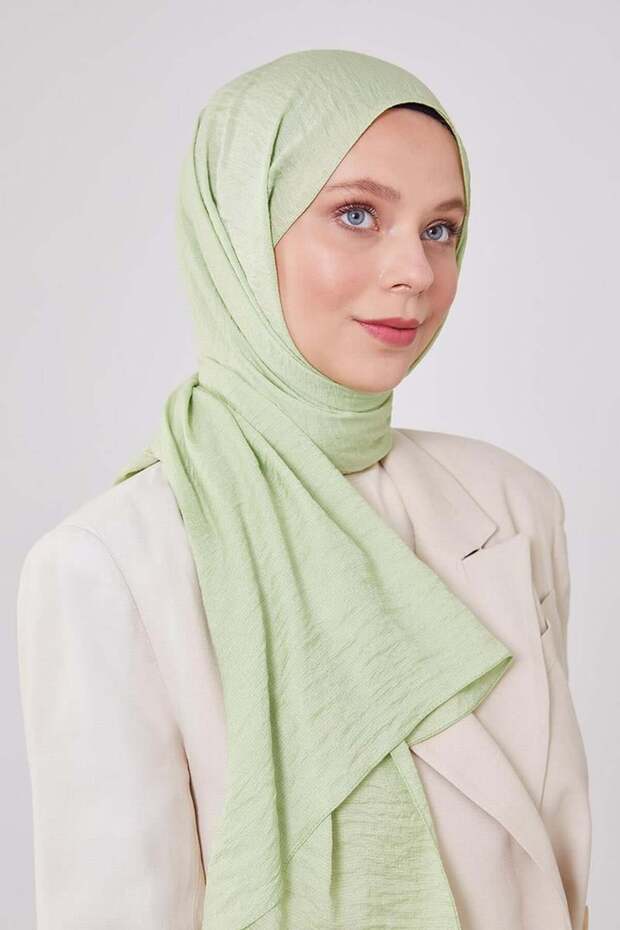 Çimen Yeşili Junset Şal - 4