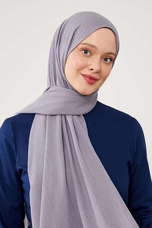 Açık Gümüş Harmoni Şal - 1