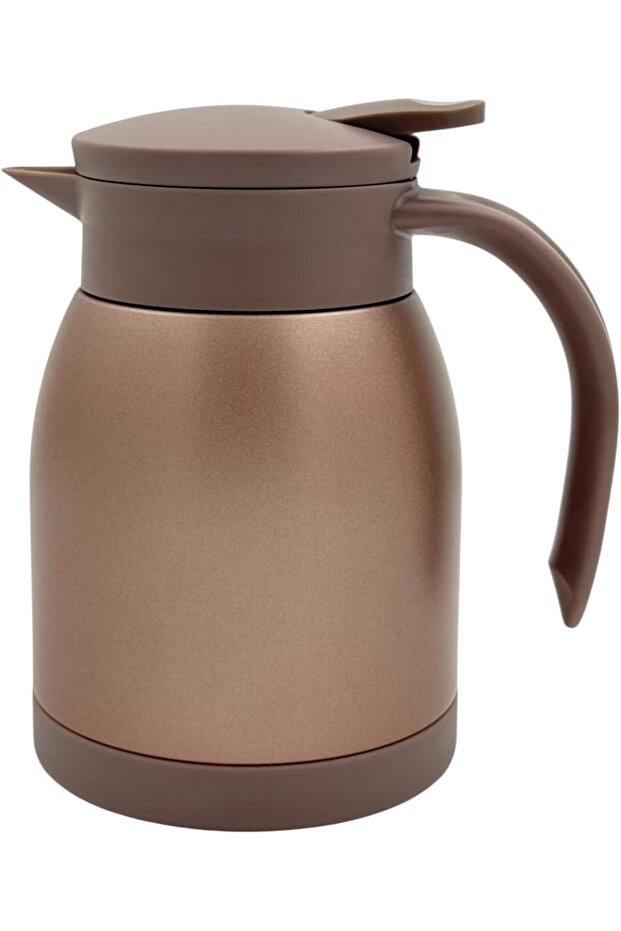 إبريق قهوة من banddtools سعة 600 مل - بني دافئ، معزول وسهل الصب