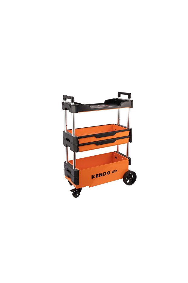 Foldable tool trolley - 4