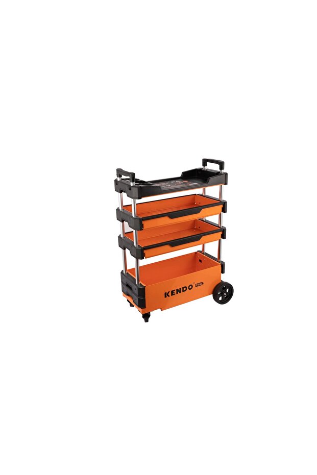 Foldable tool trolley - 2
