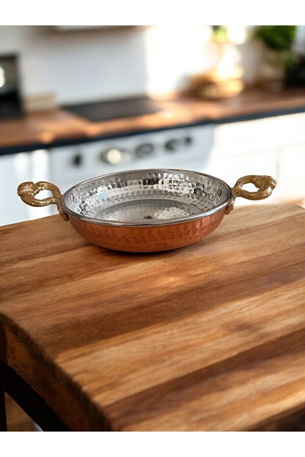 Thick Copper Pan Sahan 18 cm - 3