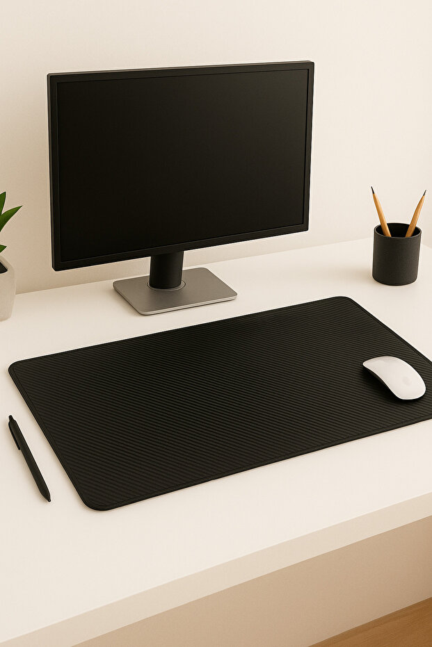Kleen PU Deri Masa Matı Mousepad Su Geçirmez Masa Sümeni Dizüstü Bilgisayar/Ofis/Ev İçin (35 x 75 )