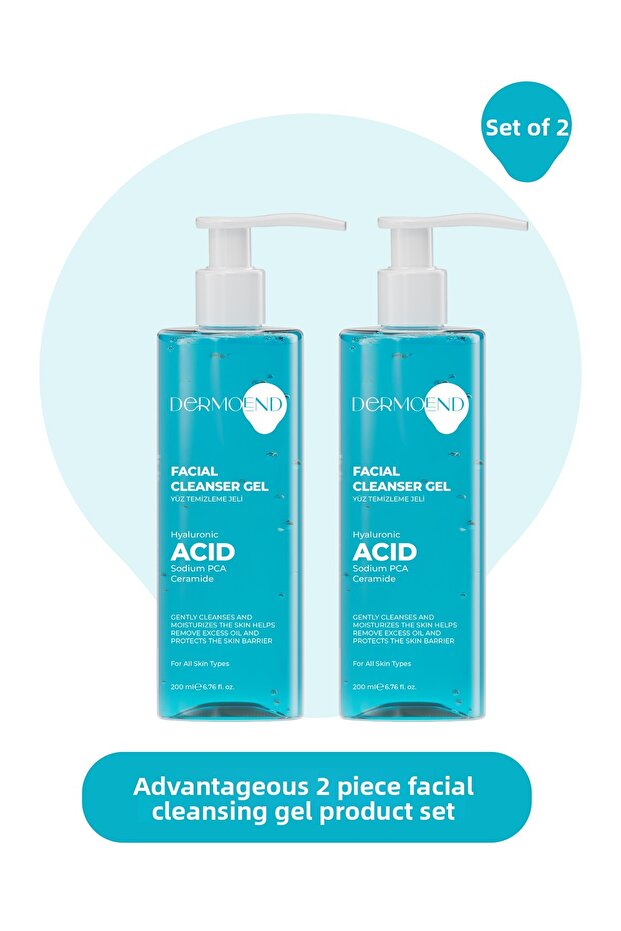 Facial Cleansing Gel 2-Pack - 1