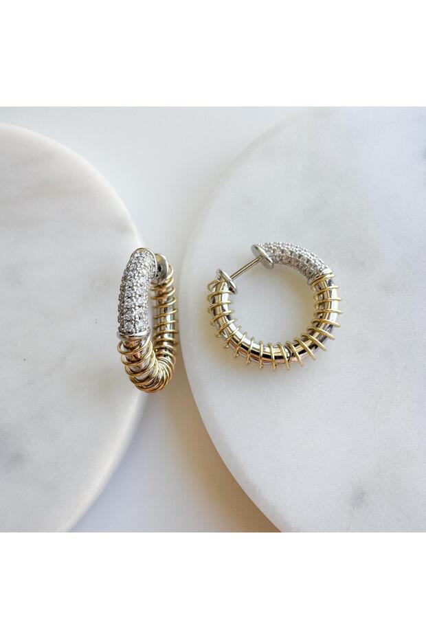 Çelik Marvella Küpe - 2