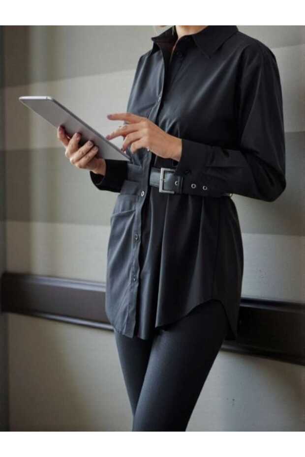 Kemer Detay Gömlek - 6