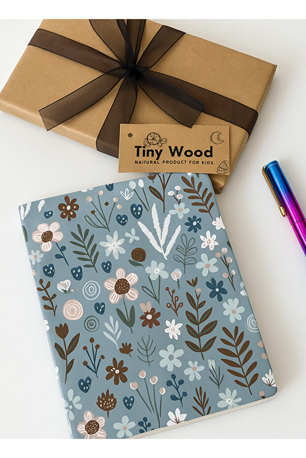 Special Design Striped Notebook – Bristol Cover, Gift & Stylish Design