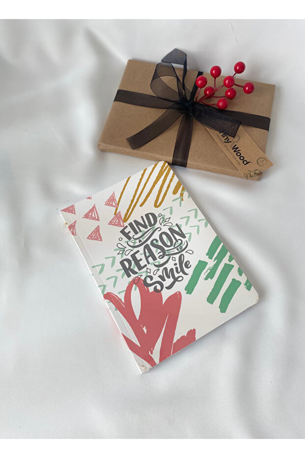 Special Design Striped Notebook – Bristol Cover, Gift & Stylish Design