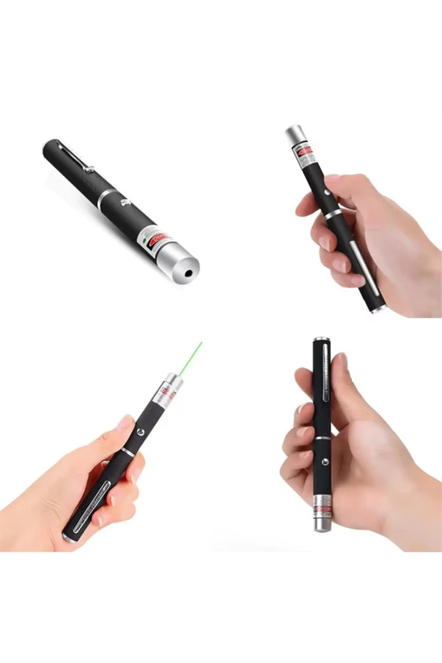 GREEN Flashlight Green Blue Red Laser Pointer Indication Light for Meeting Classroom Torch Light RGB - 5