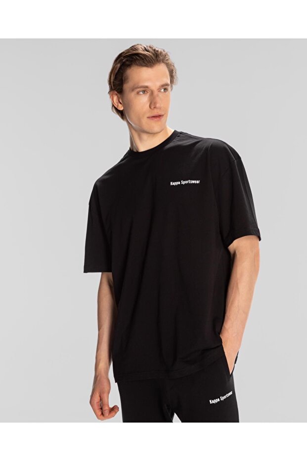 Authentic Dan Erkek Siyah Regular Tişört - 2