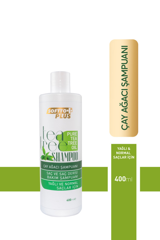 Plus Çay Ağacı Özlü Şampuanı 400 ml - 1