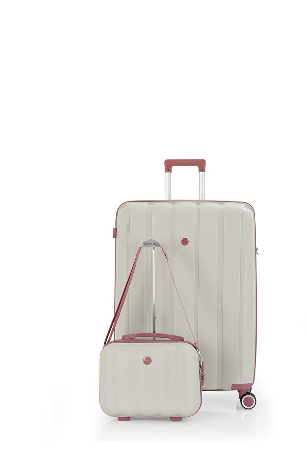 Mçs Polipropilen 2'li Valiz Seti Büyük & Makyaj V305 - 1