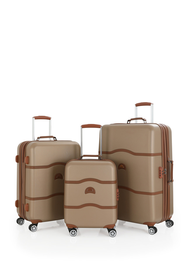 Üçlü Lüx Abs Valiz Seti V207 - 1