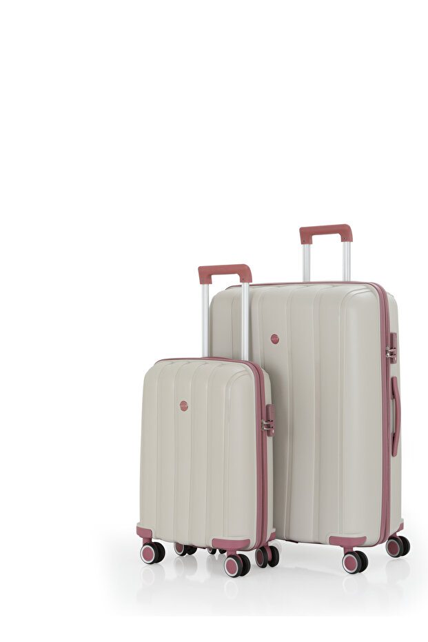 Mçs Polipropilen 2'li Valiz Seti Büyük & Kabin V305 - 1