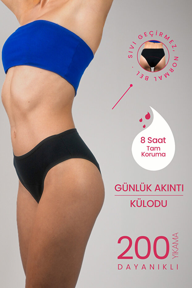 Lunar Lemon Tart Ultra Hygienic & Leak-Proof Washable Menstrual Support Panties for Daily Flow