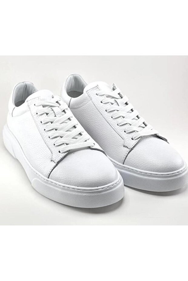 2501 Footcap 38/47 Men's Genuine Leather High Sole Premium Sneaker Shoes