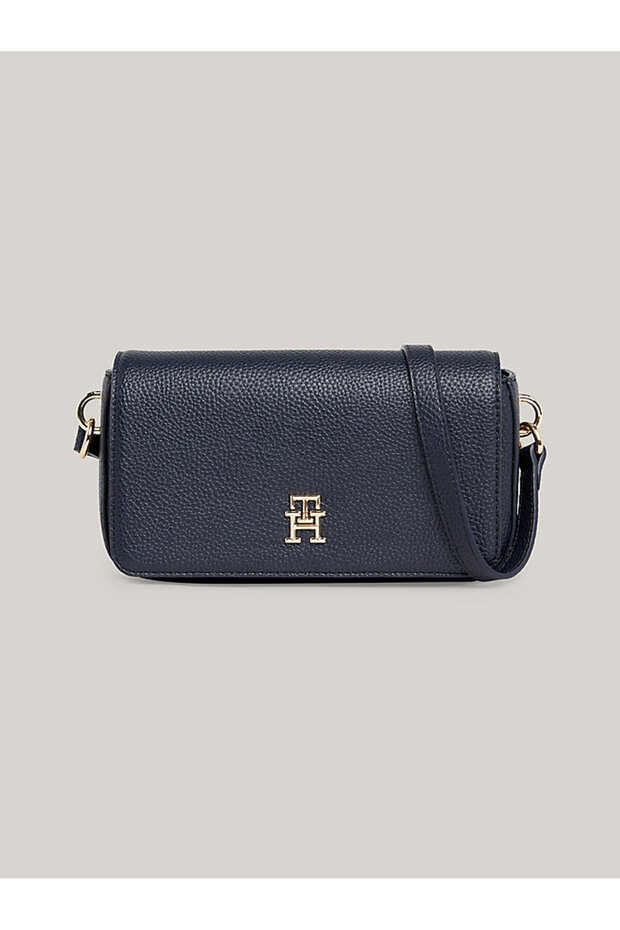 Women's TH Emblem Flap Crossbody Bag
