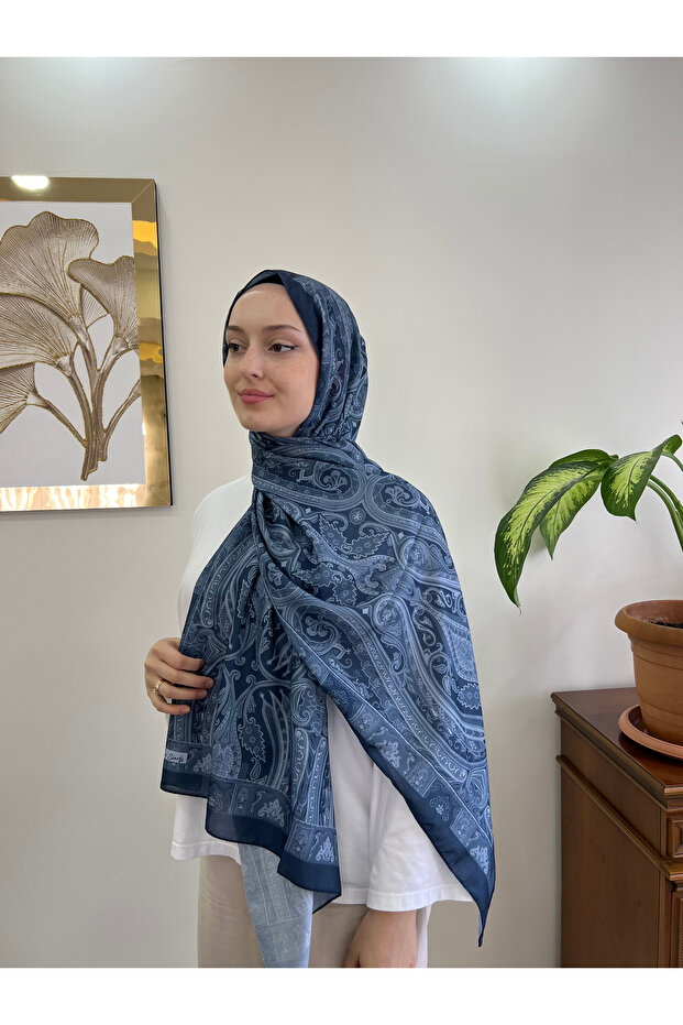 شال قطني ناعم بنمط عرقي قديم