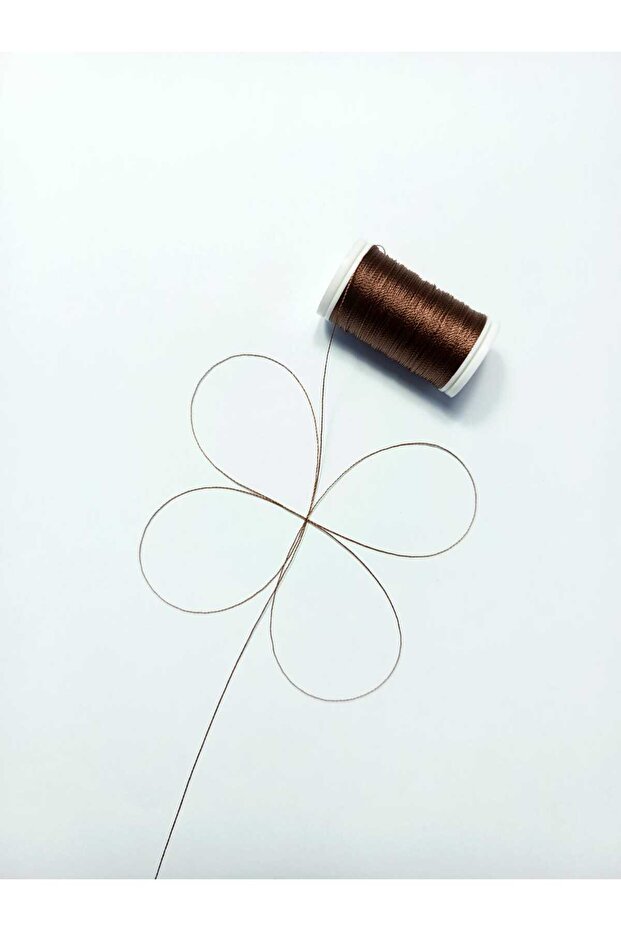 0.2 mm 60 Meters Hot Coffee Color Prayer Beads String (the Finest Prayer Beads String)