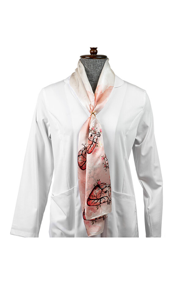 Eșarfă de mătase 55x55 - 100% mătase - 5