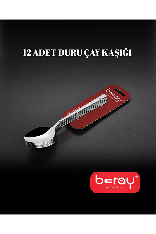 12 Adet Duru Çay Kaşığı - 1
