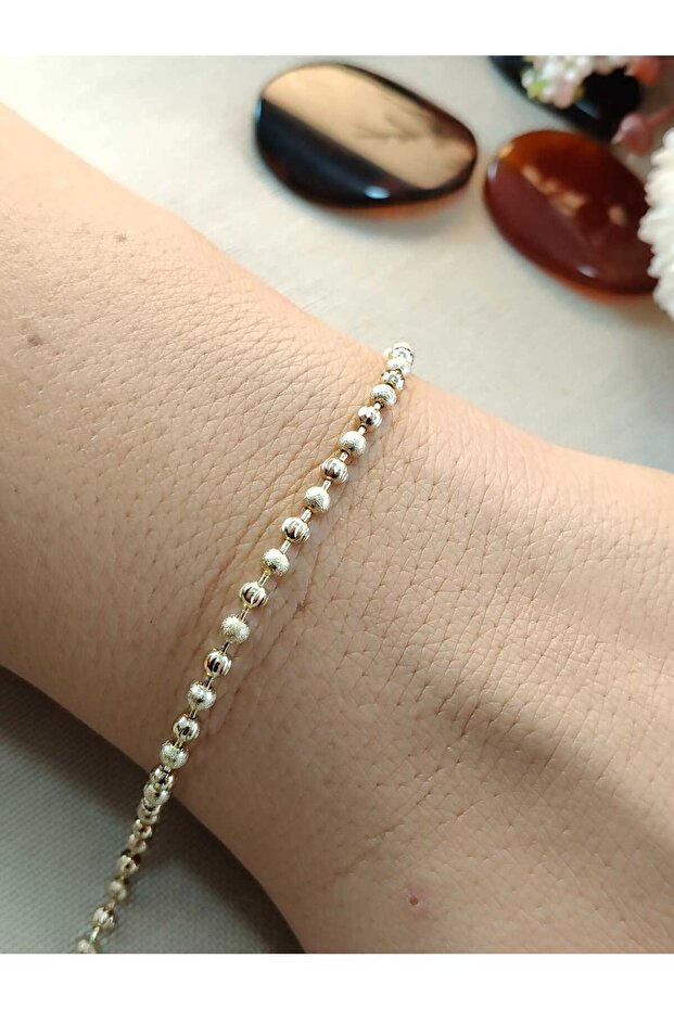 Vip Steel Bracelet Without Stone Dorika Model 17+3 cm