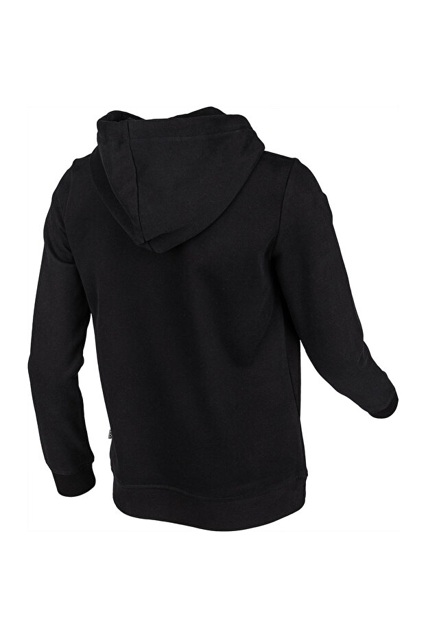 WM DROP V LOGO HOODIE-B Kadın Siyah Sweatshirt - VN0A5HNP - 4