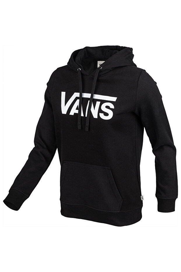 WM DROP V LOGO HOODIE-B Kadın Siyah Sweatshirt - VN0A5HNP - 2