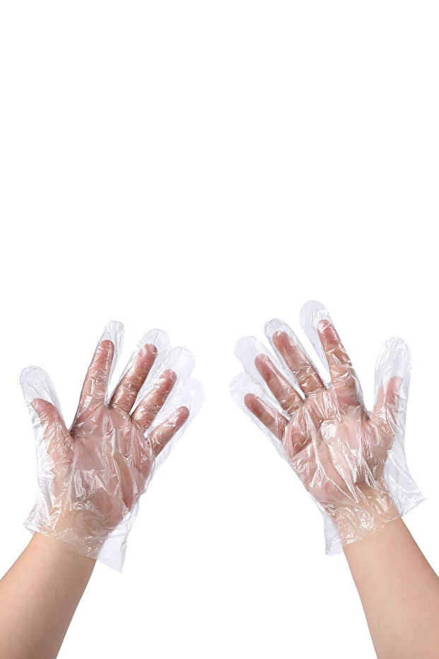 Şeffaf Poşet Eldiven - 100 Adet - 3