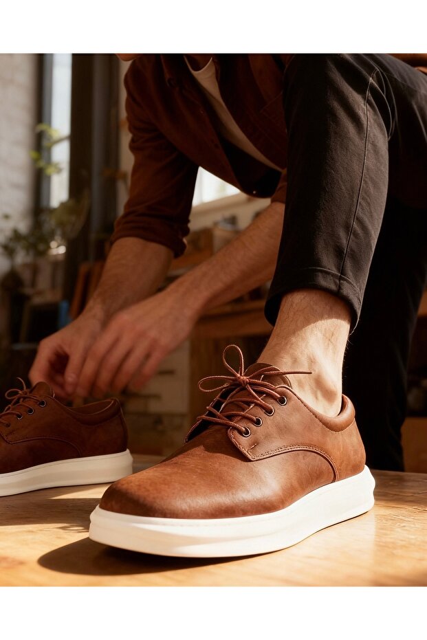 Klasik Erkek Ayakkabı 001 Taba - 3