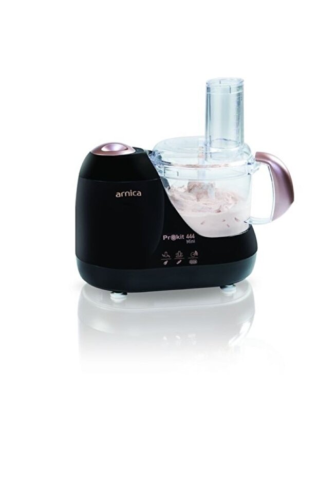 Prokit 444 Mini Mutfak Robotu SİYAH-ROSE - 5