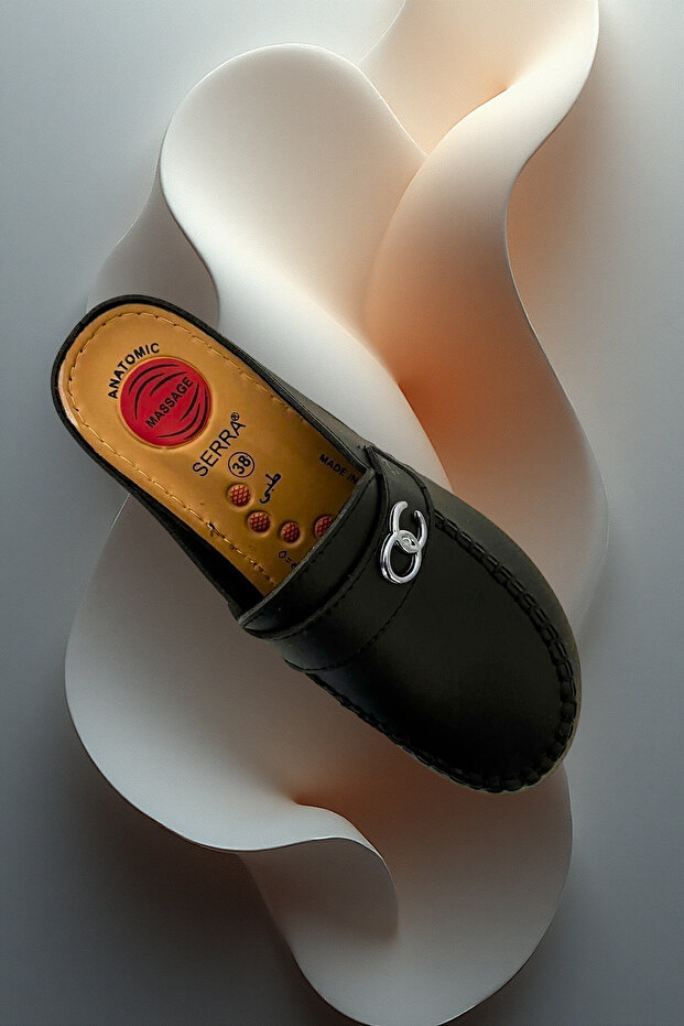 Γυναικείες Παντόφλες Ορθοπεδικές Παντόφλες με κλειστό μπροστινό μέρος και ορθοπεδικό τακούνι - 3