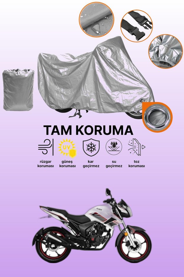 Gray Lock Compatible Kuba Cr1-S Compatible Motor Tarpaulin, Protective Cover