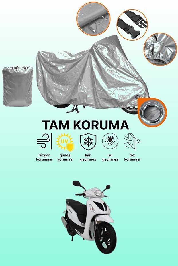 Gray Lock Compatible Mondial 150 Gomax Compatible Motor Cover, Protective Cover