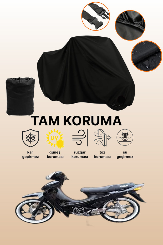 غطاء محرك متوافق مع Black Kuba KB100-6، غطاء واقي، غطاء دراجة نارية