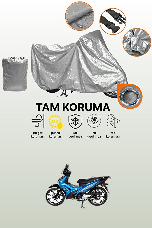 Gray Lock Compatible Falcon Master 50 Compatible Motor Tarpaulin, Protective Cover