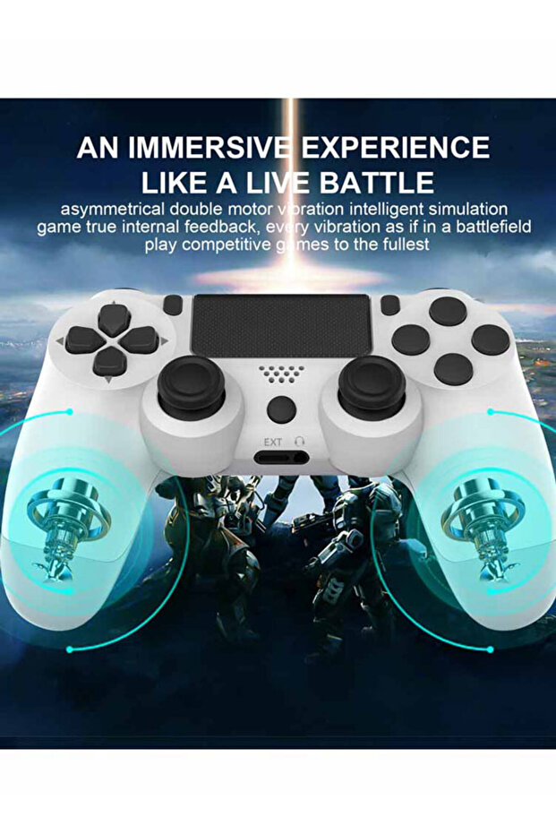 وحدة تحكم بلاي ستيشن لاسلكية (متوافقة مع PS4/PS4 OLED/PC) - 3