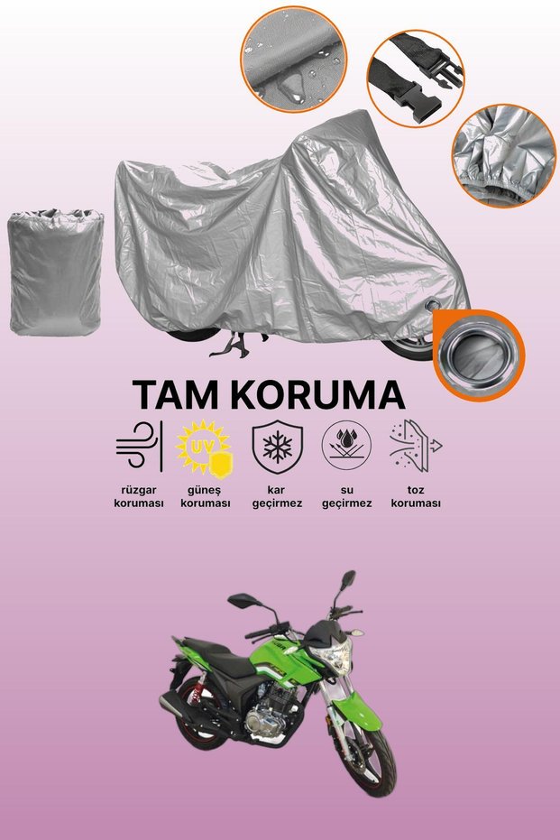 Gray Lock Compatible Kuba Cr1 Compatible Motor Tarpaulin, Protective Cover