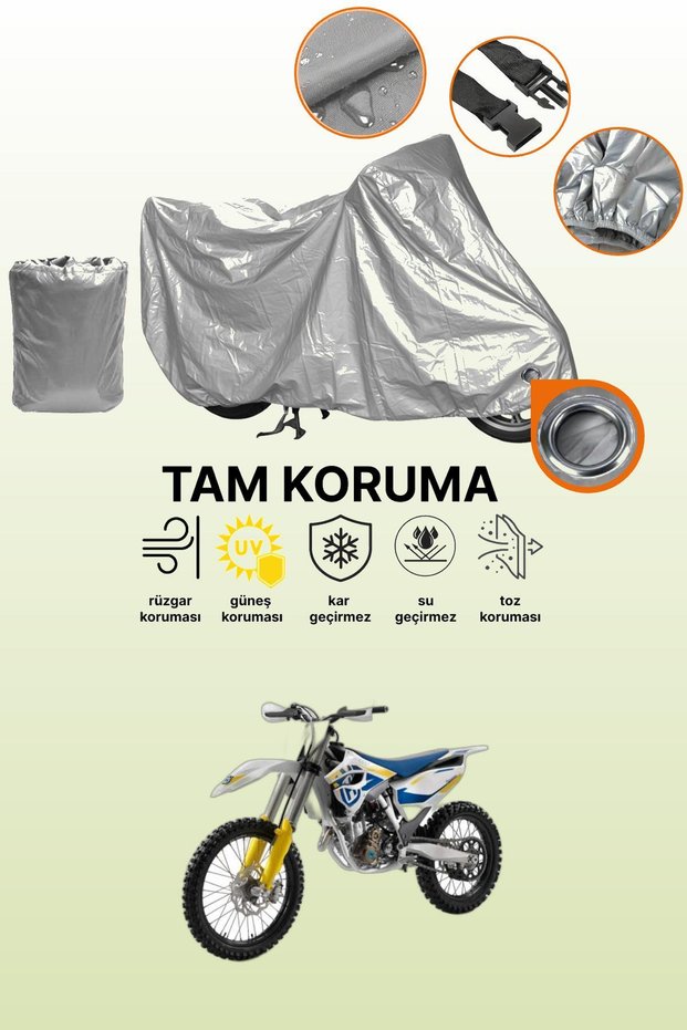 Gray Lock Compatible Husqvarna Fc 250 Compatible Engine Cover, Protective Cover