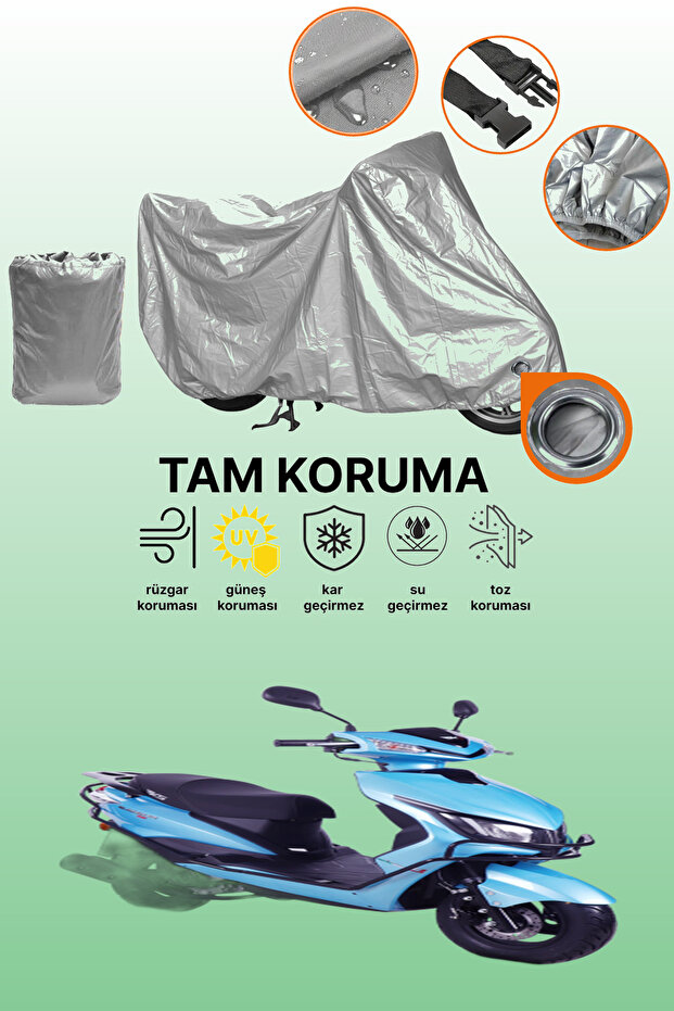 غطاء محرك متوافق مع RKS Blazer 50 XR Max، غطاء واقي من العلامة التجارية Gray Lock