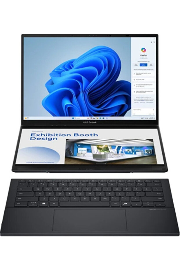 Zenbook Duo Ux8406Ca-Pz062W Ultra7-255H 32Gb RAM 1TB SSD Intel Arc Graphics 14" W11 Gri Noteboo - 2