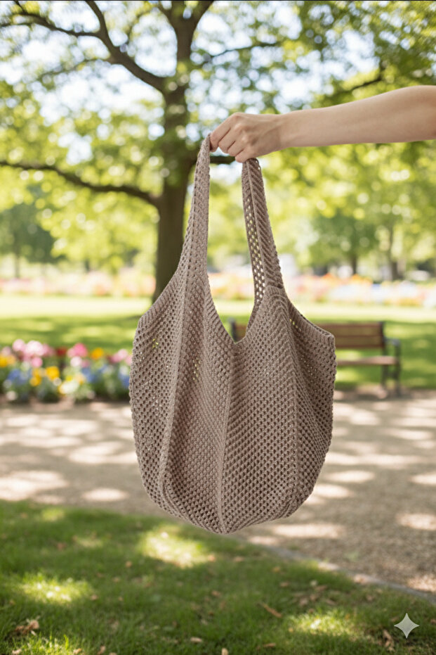 MARIN TRİKO ÖRME ÇANTA - 4