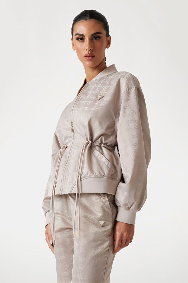 Jachetă de damă bej - 2