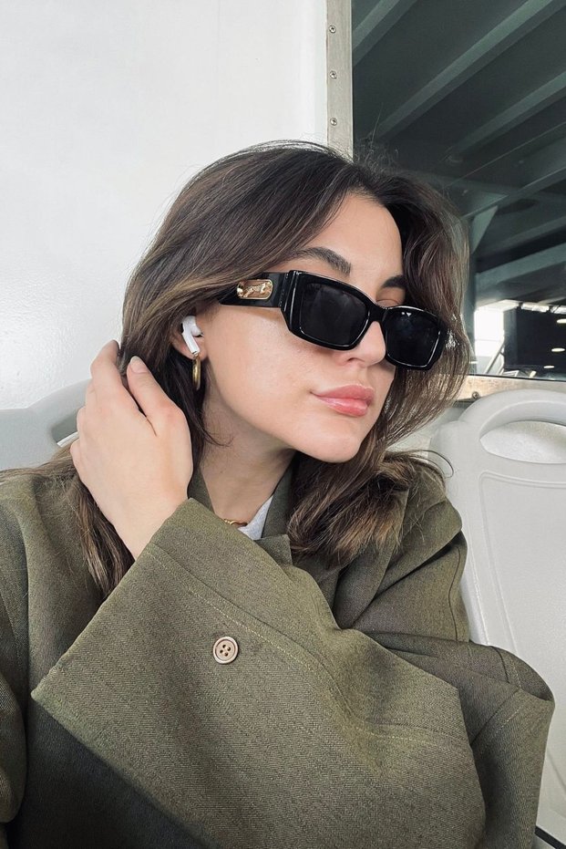 Tiger Tiger Sunglasses Geometric New Season Popular Women's Glasses / Ren Eyewear