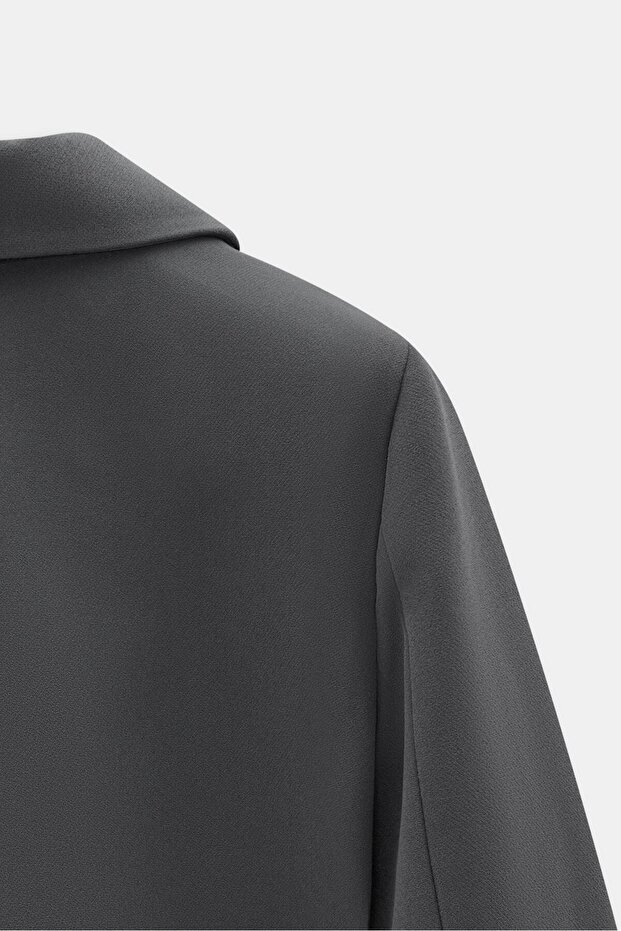 سترة أنثراسايت مزدوجة الصدر - 4