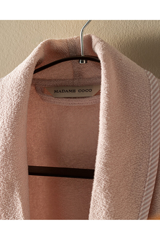 Belda Şalyaka Kadın Bornoz - 4