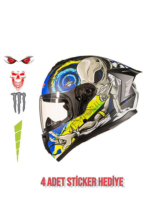 Rapid Kapalı Kask (Ece Belgeli) - 1