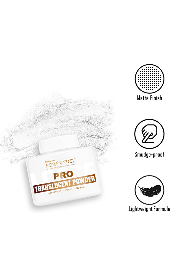 بودرة تثبيت سائبة احترافية (شفافة) - 1