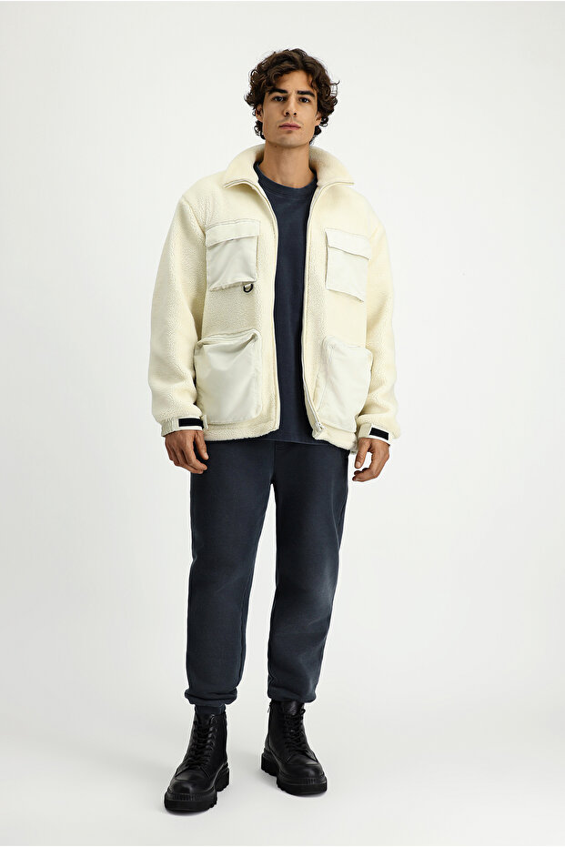 Pelüş Sweat Mont - 3